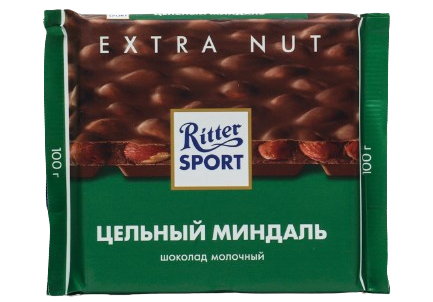Плиточный шоколад Риттер спорт 100г молочный